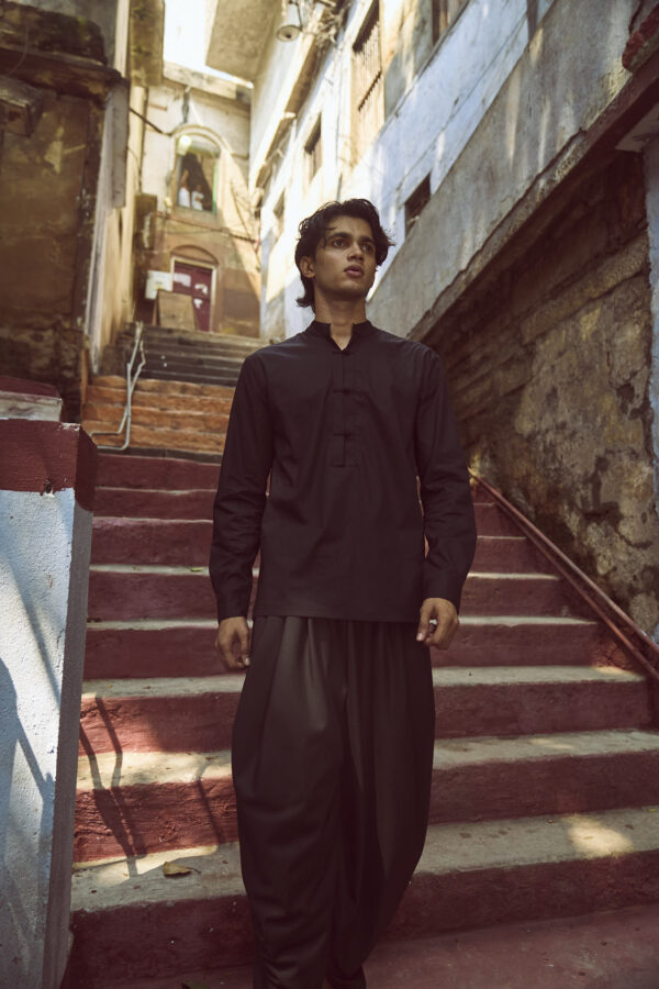 Knot Shirt and Cowl Pant Set - Image 19