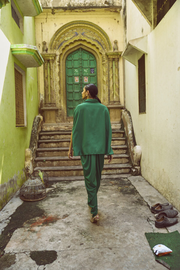 Gota Cape & Drape Pant Set - Image 25