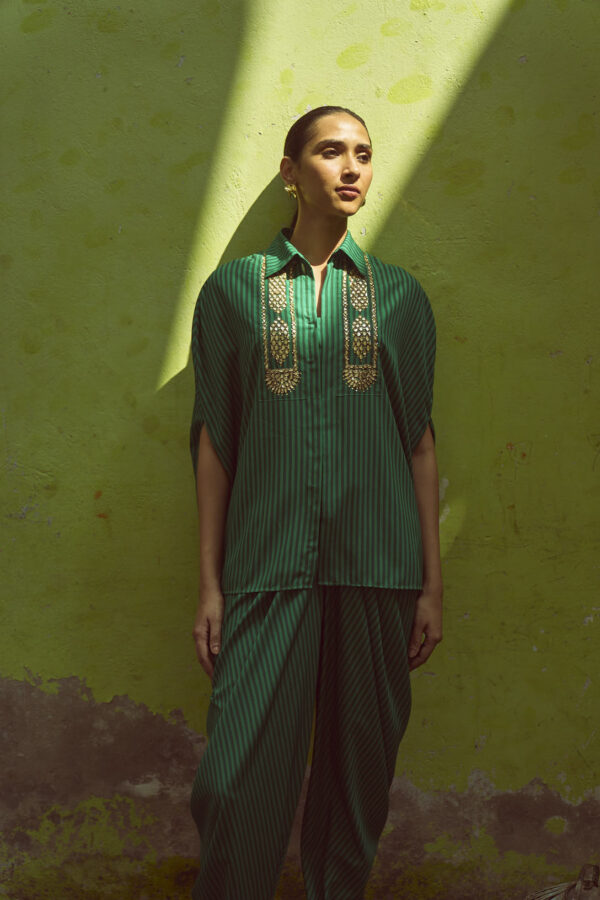 Gota Cape & Drape Pant Set - Image 22