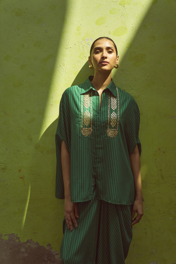 Gota Cape & Drape Pant Set - Image 23