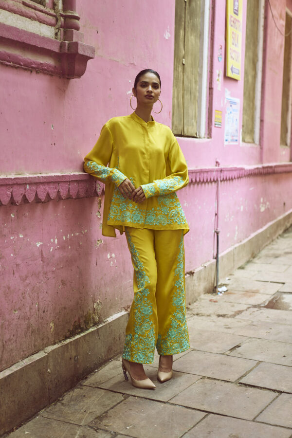 Placement Embroidered Top - Image 4