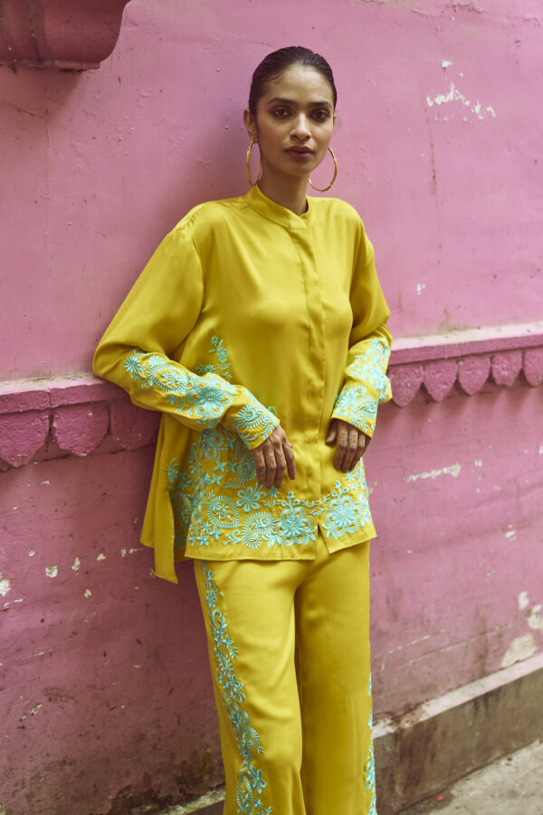 Placement Embroidered Top - Image 5