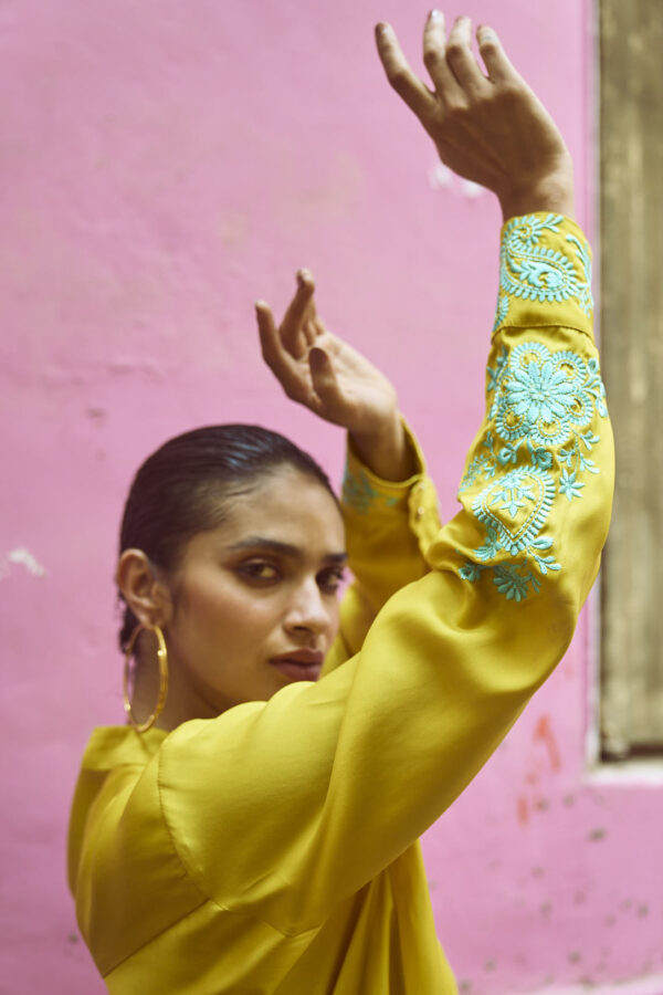 Placement Embroidered Top - Image 8