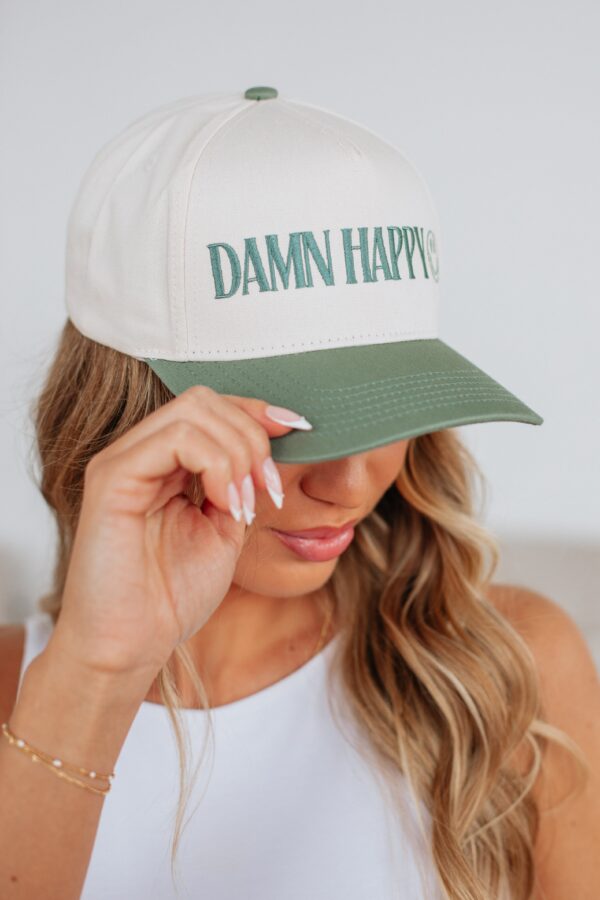 Damn Happy Trucker Hat - Image 2