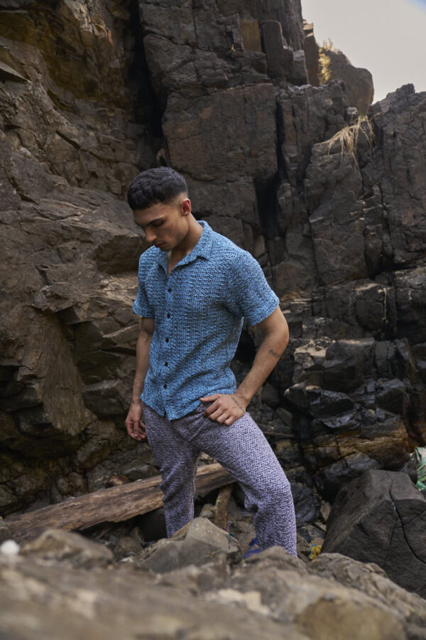 Twisted Knit Textured Shirt - Image 5