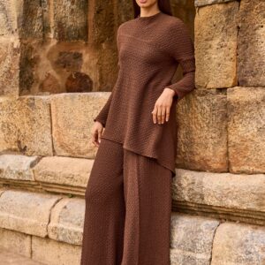 Textured Knit Architectural Set