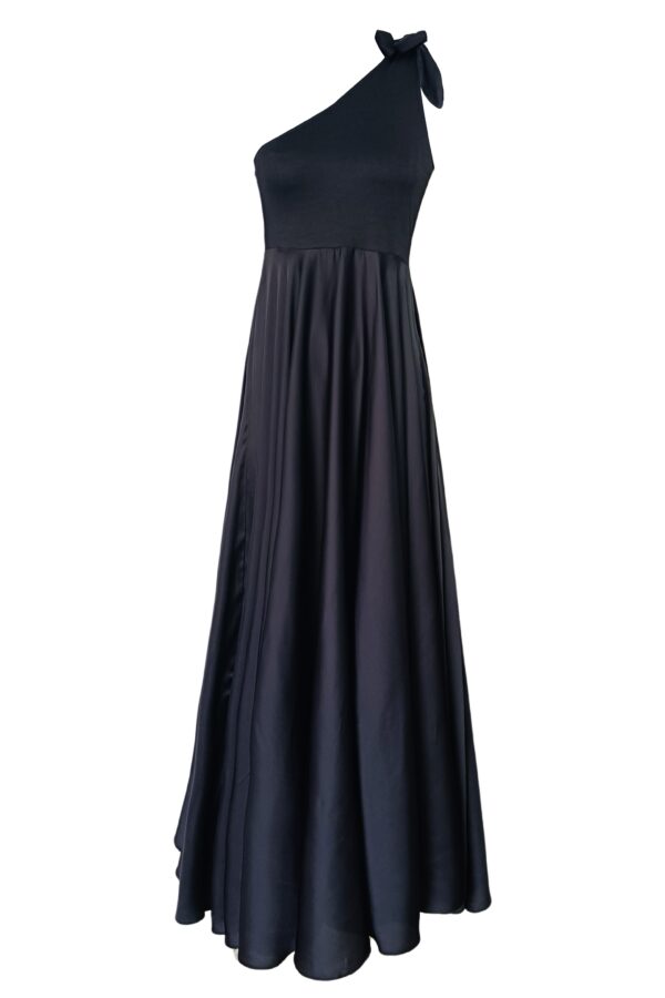 One Shoulder Fit & Flare Gown - Image 2