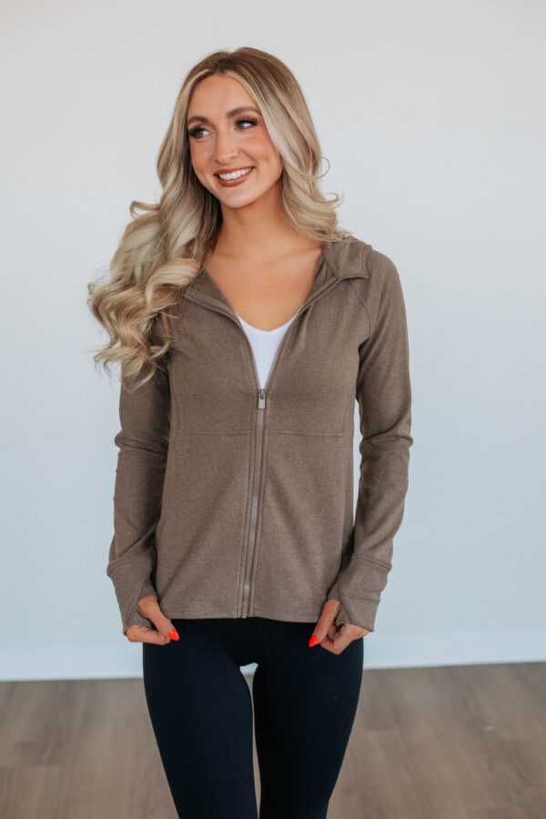 Trinity Zip-Up Jacket - Java - Image 6