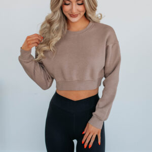 Noa Lounge Crewneck - Light Mocha