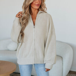 Nolyn Sweater Jacket - Natural