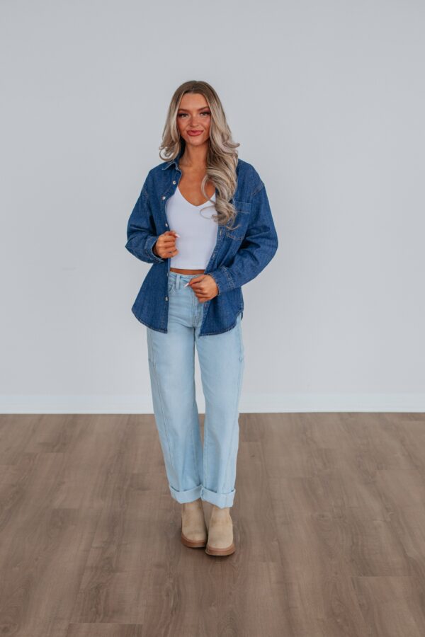 Judah Denim Button Down - Image 2