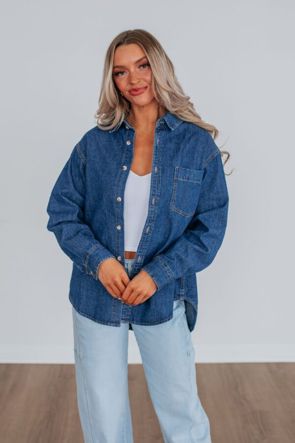 Judah Denim Button Down - Image 5