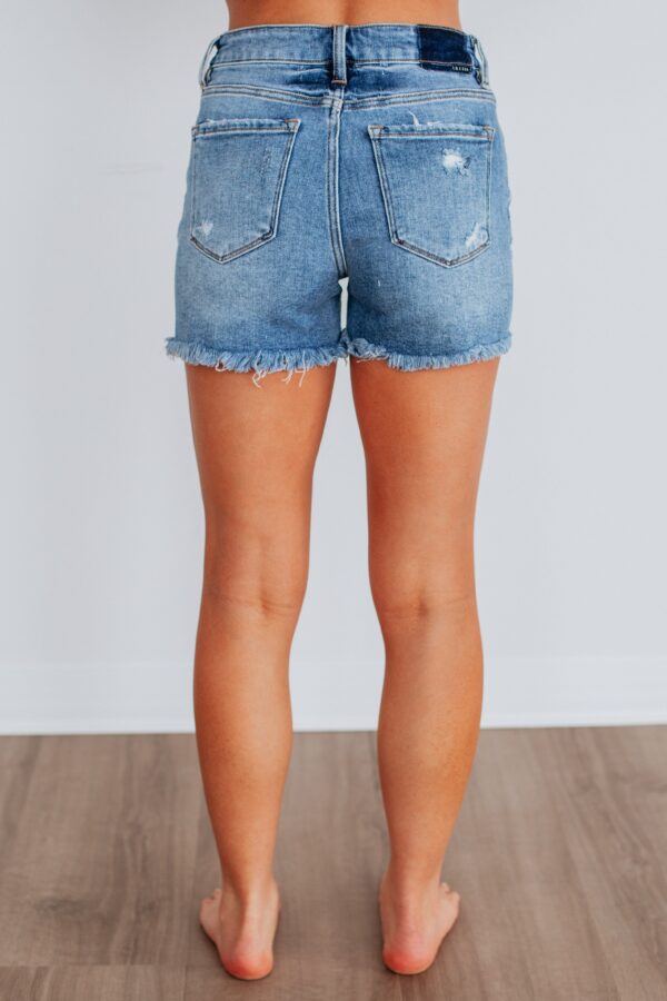 Nora Risen Shorts - Medium Wash - Image 5