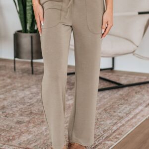 Farrah Lounge Pants - Mushroom