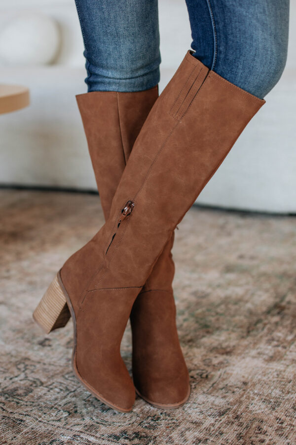 Finding My Way Boots - Caramel - Image 4