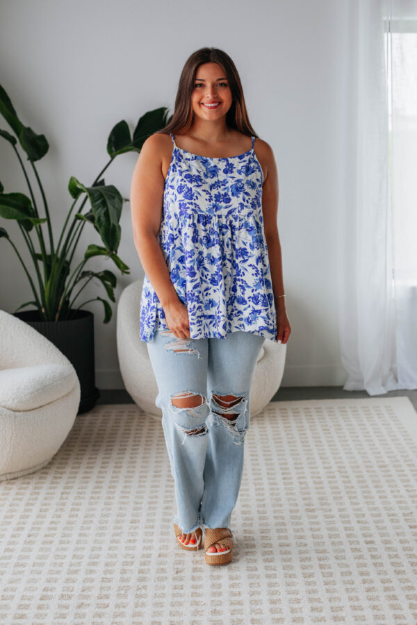 Genelle Floral Tank - Image 4
