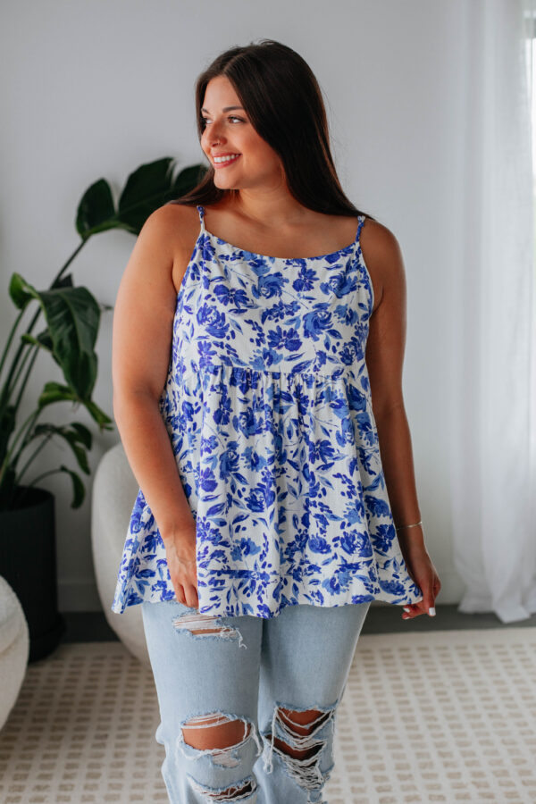 Genelle Floral Tank - Image 7