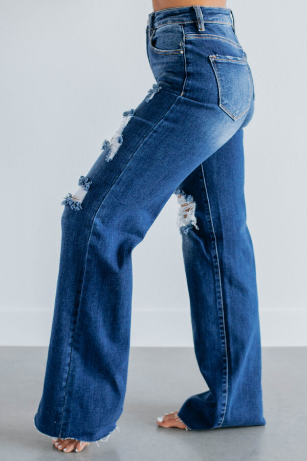 Georgia Risen Jeans - Dark Wash - Image 2