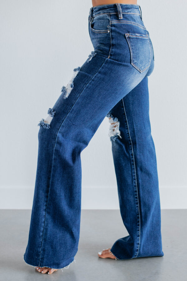Georgia Risen Jeans - Dark Wash - Image 6