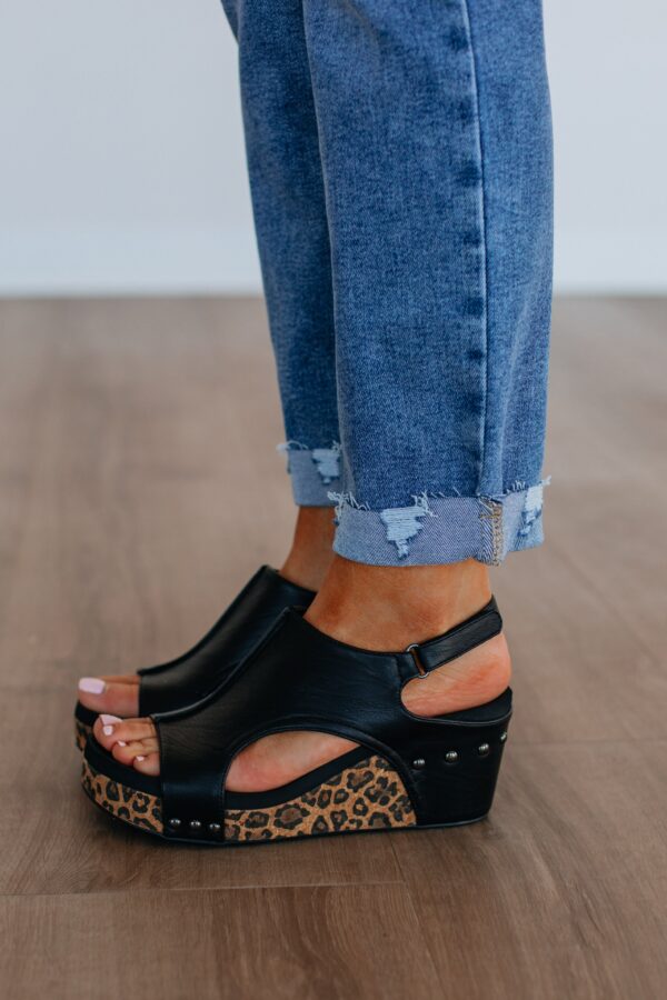 Got Your Attention Wedges - Black Mix - Image 4