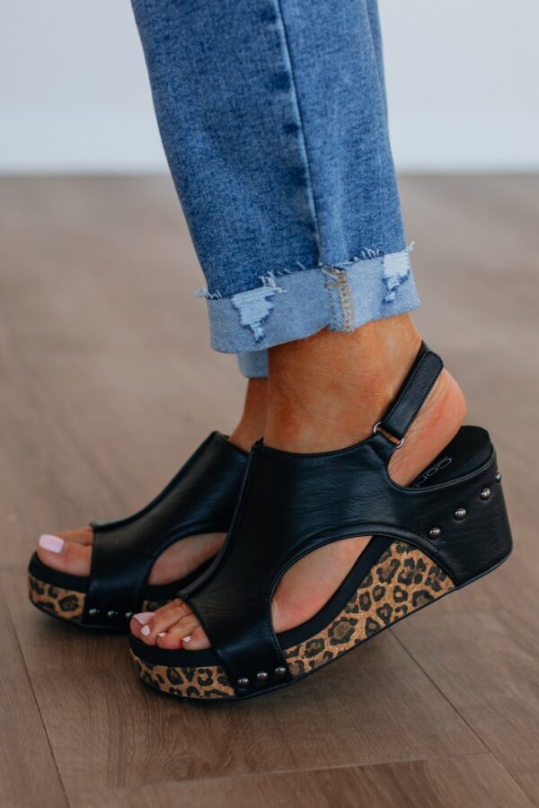 Got Your Attention Wedges - Black Mix - Image 6