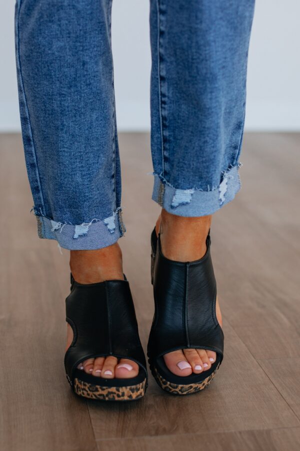 Got Your Attention Wedges - Black Mix - Image 5