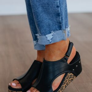 Got Your Attention Wedges - Black Mix