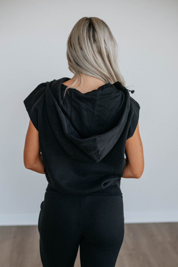 Grantham Lounge Top - Black - Image 3
