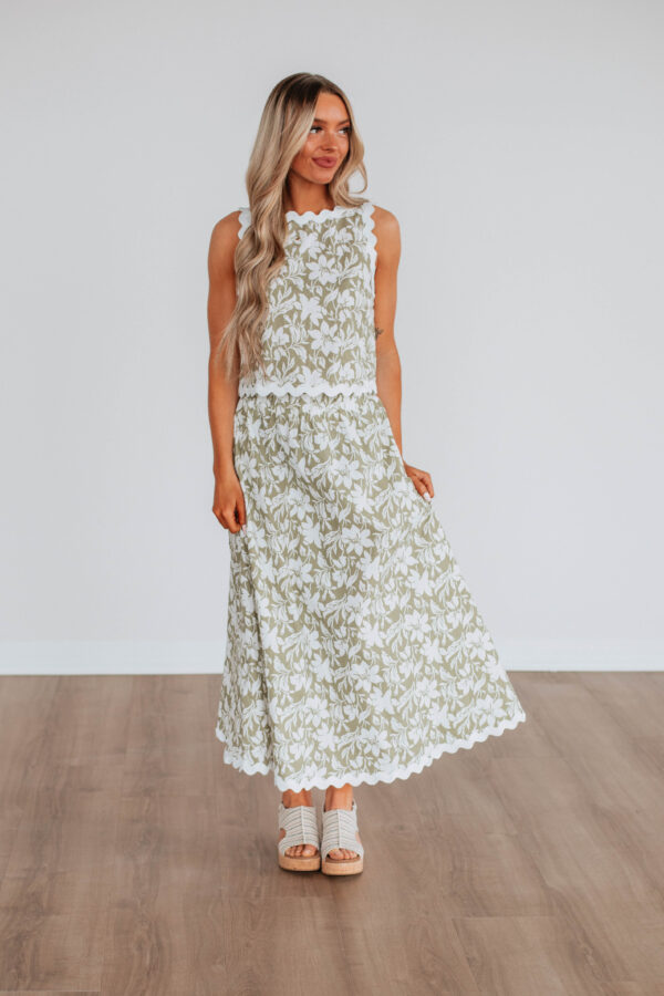 Havena Floral Skirt - Image 3