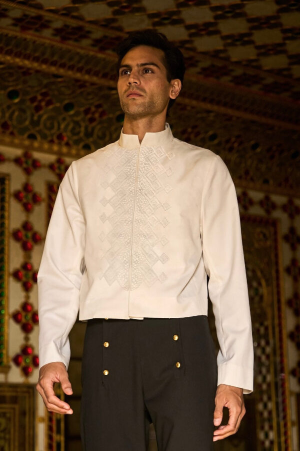 Tonal Bib Shirt & Sailor Pant Set - Image 5