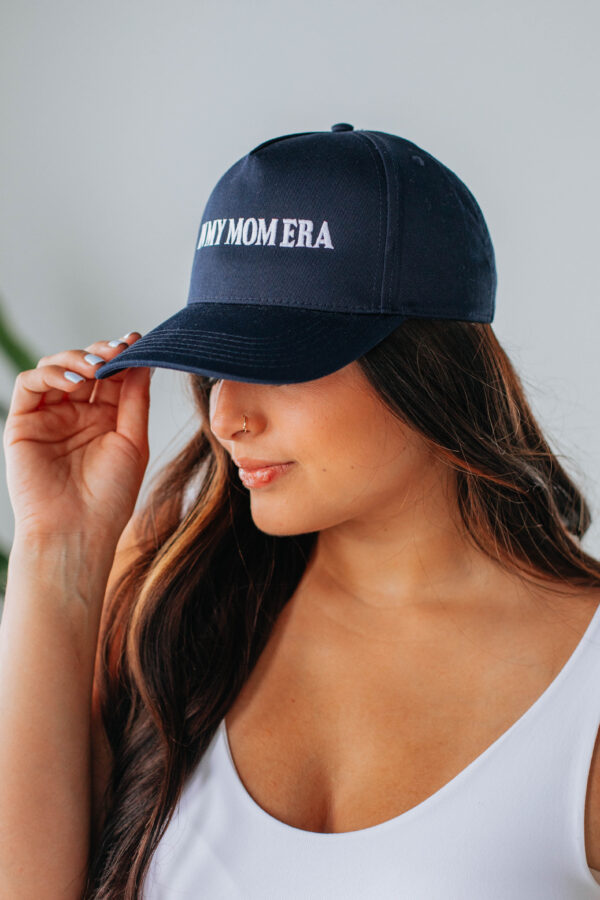 In My Mom Era Hat - Navy - Image 2