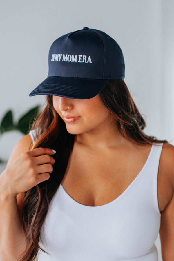 In My Mom Era Hat - Navy - Image 3