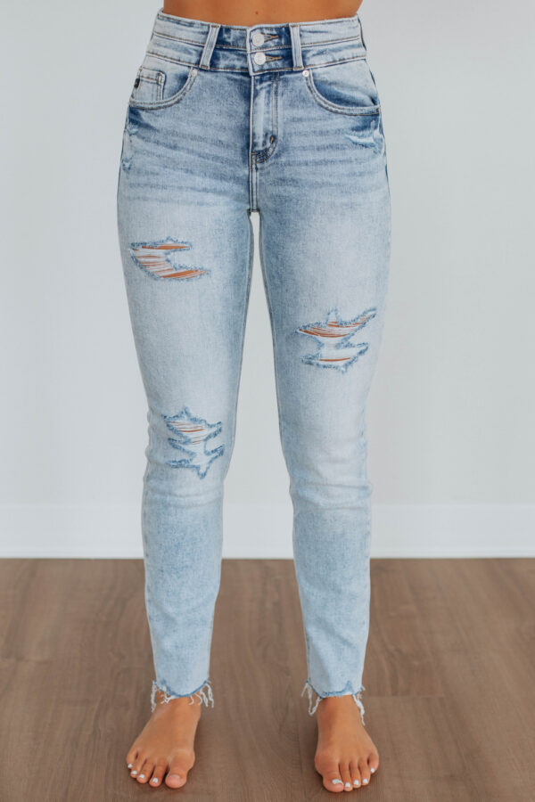 Jagger KanCan Jeans - Vintage Light Wash - Image 3