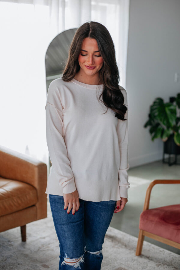 Kiersten Sweater - Cream - Image 3