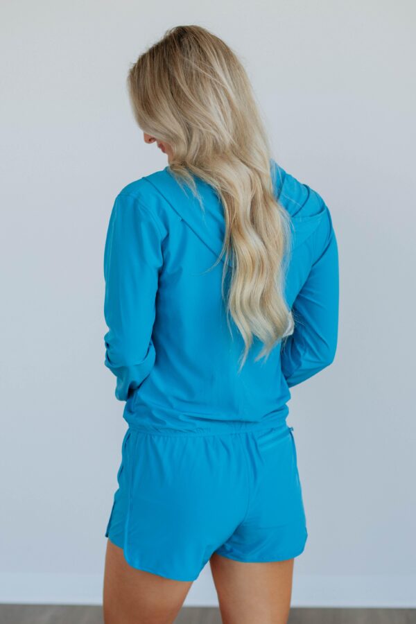 Londyn Active Shorts - Cerulean - Image 5