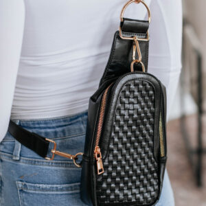 Mattie Crossbody Bag - Black