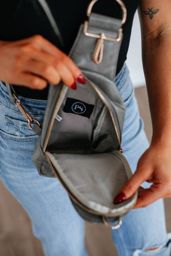 Mattie Crossbody Bag - Stone - Image 5