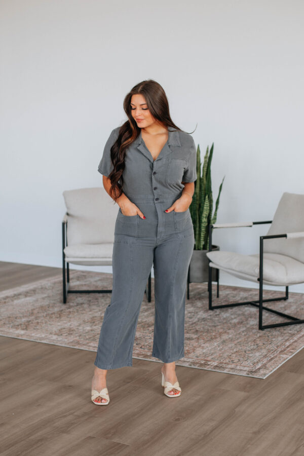 Maureen Linen Jumpsuit - Image 3