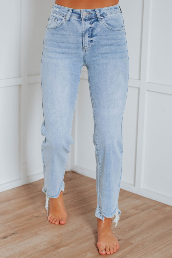 Millie Risen Jeans - Light Wash - Image 5