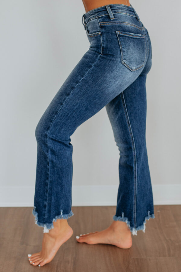 Neona Risen Jeans - Dark Wash - Image 2