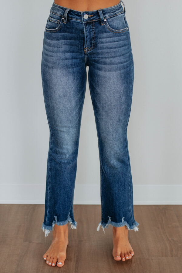 Neona Risen Jeans - Dark Wash - Image 3