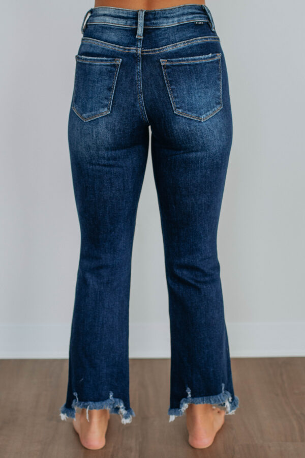 Neona Risen Jeans - Deep Blue - Image 5