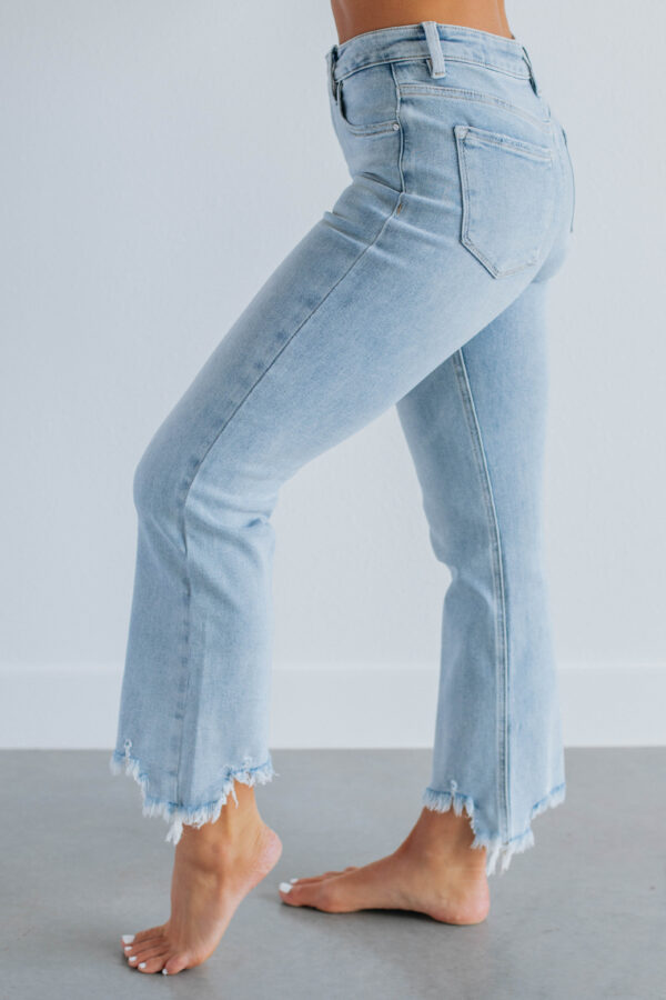 Neona Risen Jeans - Light Wash - Image 2