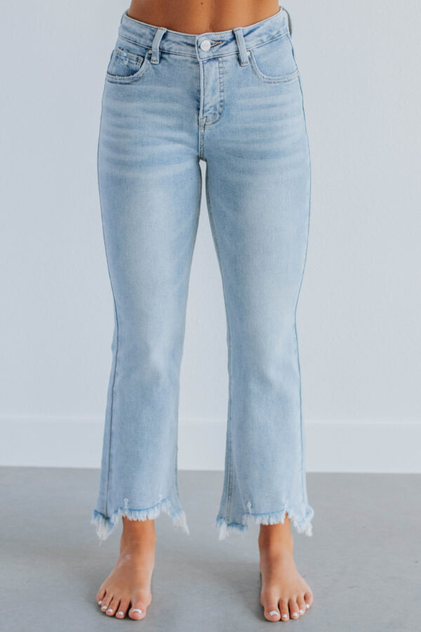 Neona Risen Jeans - Light Wash - Image 3