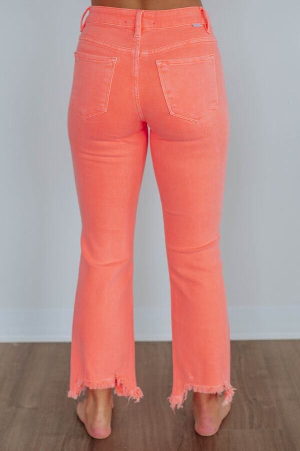 Neona Risen Jeans - Sorbet - Image 4