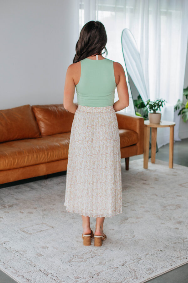 Orson Midi Skirt - Cream Mix - Image 6
