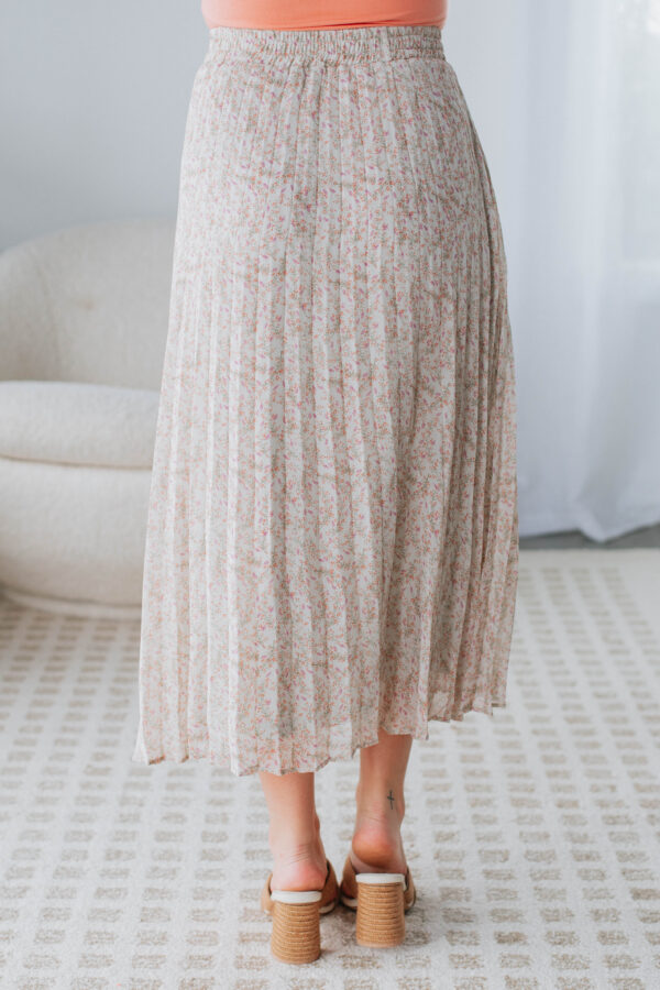 Orson Midi Skirt - Sage Mix - Image 6