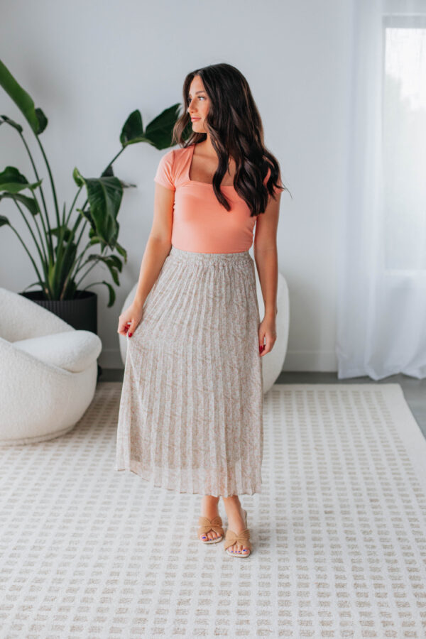 Orson Midi Skirt - Sage Mix - Image 7
