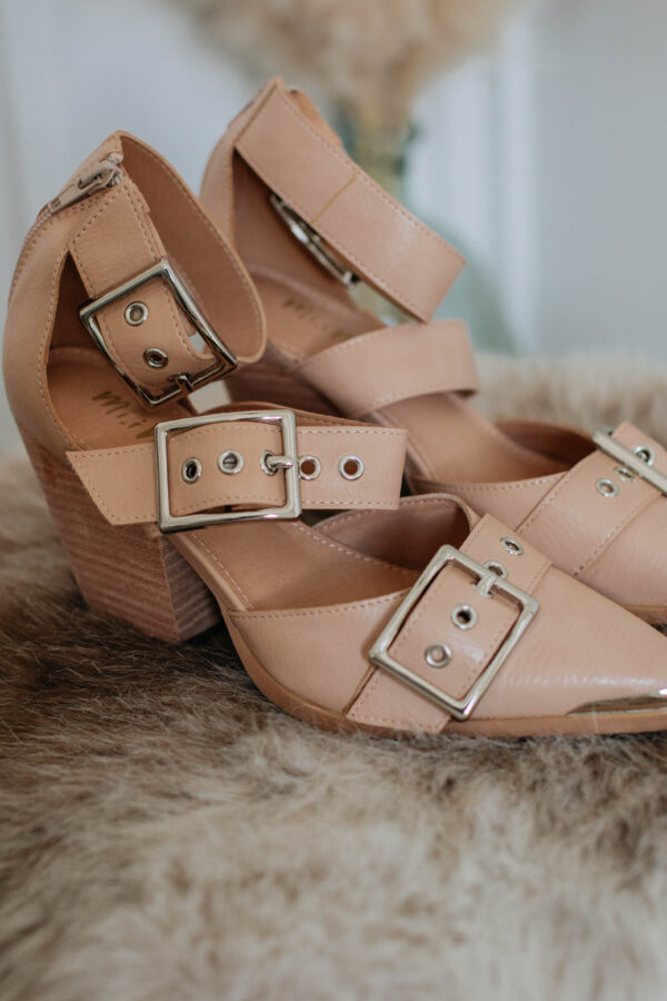 Proving My Point Heels - Beige - Image 2
