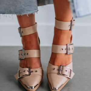 Proving My Point Heels - Beige